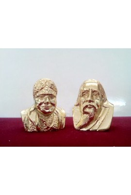 The Mother & Sri Aurobindo Bust - 2"(set)