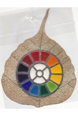 The Mother's Multi Colour Symbol - leaf 4.5"