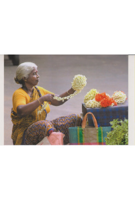 Post Card - 007 (Flower Seller)