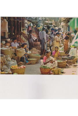 Post Card - 018 (Markets of South India)