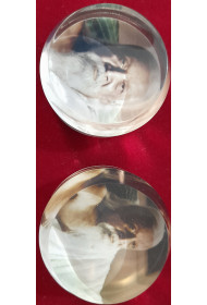Acrylic Round Paper Weight - 12MM