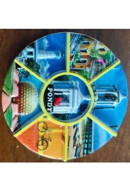 Fridge Magnets - I LOV PONDY - Metal Base