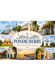 Fridge Magnets - I LOV PONDY - Metal Base