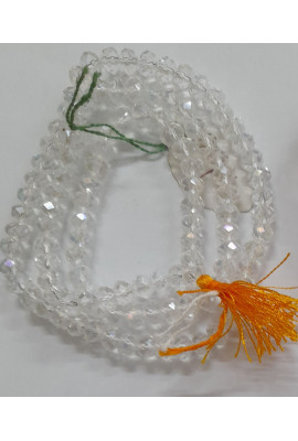 Crystal Mala (Diamond Cut) - Sphatik Mala