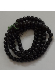 Crystal Mala (Black Round) - 1