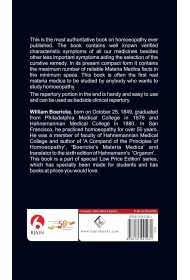 Pocket Manual of Homeopathic Materia Medica & Repertory