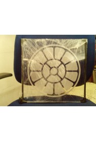 Plastic Mother's Symbol Lamp (6"X6")