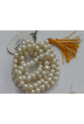 Pearl Mala Japa - (white) No 2