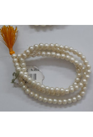 Pearl Mala Japa - (white) No 3