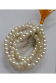 Pearl Mala Japa - (white) No 4