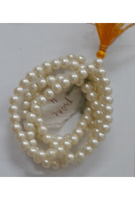 Pearl Mala Japa - (white) No 4