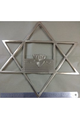 Sri Aurobindo's Symbol (Brass) - 15"