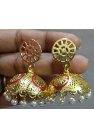 Brass Ear hanging (jhumki)