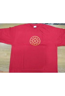 T - Shirt - round neck & chest print
