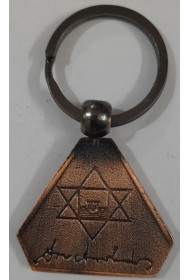 Triangle Keyring (Gun Metal) - Set