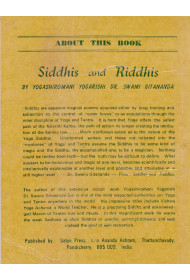 SIDDHIS AND RIDDHIS